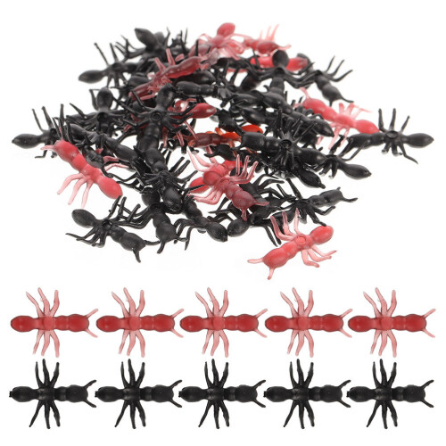 3000Pcs Realistic Plastic Ant Figures for Garden Decor and Trick Props 1