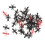 3000Pcs Realistic Plastic Ant Figures for Garden Decor and Trick Props 1