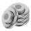 20Pcs Silver Stainless Steel Fire Sprinkler Head Protector Cover Plate 3