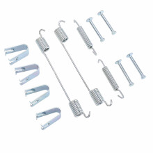 Premium Metal Rear Brake Shoe Kit 12PCS with Springs for MK2