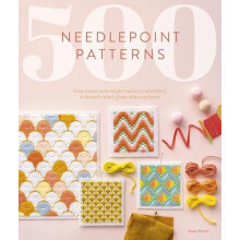 500 Needlepoint Patterns by AnaiS Herve Paperback Book