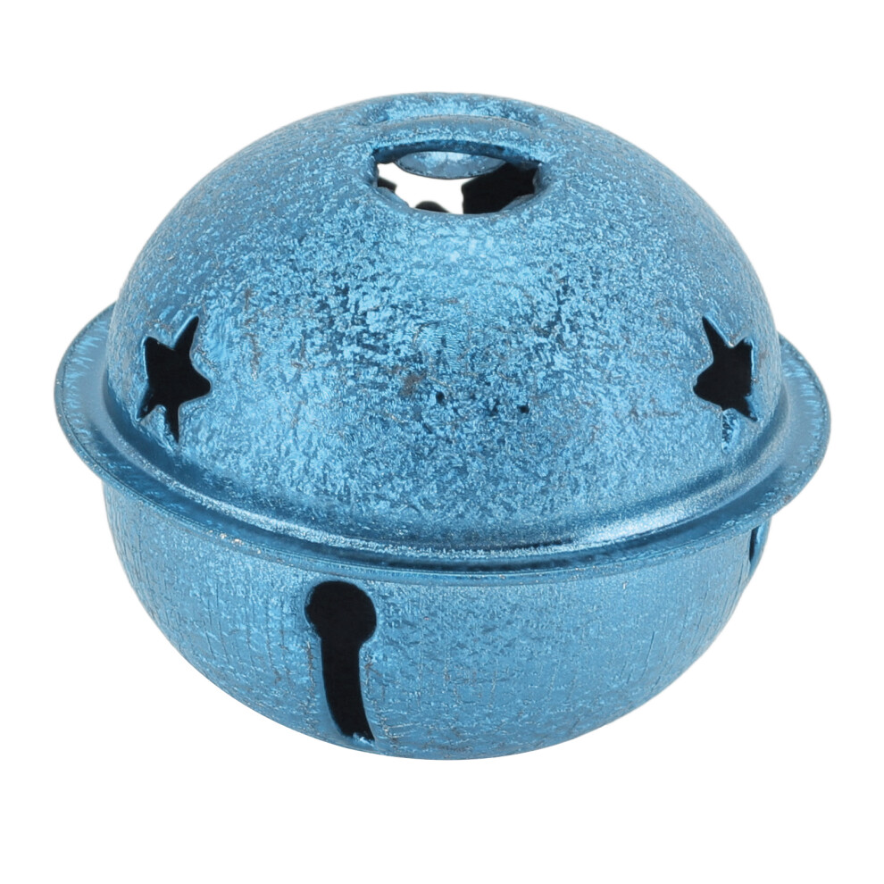 Iron Christmas Bells 24 Pack Blue Frosted 7790334101773