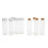 Foldable Canvas Spice Bottle Bag with 9 Jars for 1