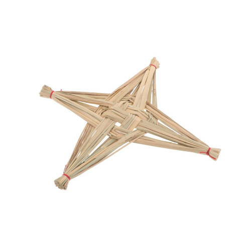4Pcs Rustic Handmade Straw Cross Christian Home Blessing Wall Decor 2