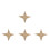 4Pcs Rustic Handmade Straw Cross Christian Home Blessing Wall Decor 5
