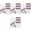 80Pcs Microfiber Glasses Cloths Suede Soft Durable for Lens Cleaning 7