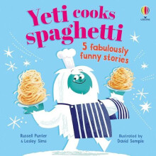Yeti cooks spaghetti by Lesley Sims Paperback Book