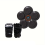 Boxing Training Kit with Reactive LED Wall Punching Target(Black) 1