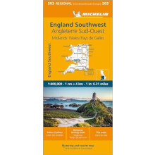 Wales Michelin Regional Map 503 by Michelin Other Book