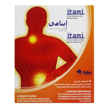 Itami Medicated Plaster 10's | Provides localized pain relief and anti-inflammatory action - 140mg