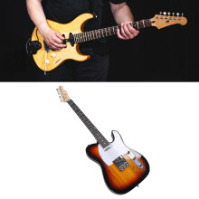 ST Electric Guitar Kit Wooden Single Tremolo
