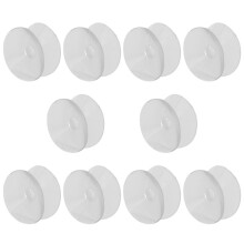 10 Pcs Ventouse Double Face - Ventouses pour Verre, Plastique - Largeur 30 Mm