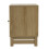 Bedside table with 1 door and rattan front 9