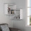 Ring Corner Wall Shelf with 2 Shelves, H68 cm 7