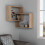 Ring Corner Wall Shelf with 2 Shelves, H68 cm 9