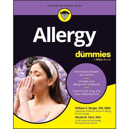 Allergy For Dummies by Nicole M. Faris Paperback Book