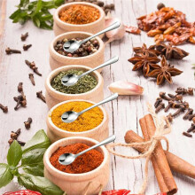 10 PCS Tiny Stainless Steel Spoons for Spices Jars, Size 2.87inch, Cute Small Stainless Steel Condiment Spoons