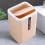Small Waste Bin Desktop Garbage Basket Home Table Plastic Office Supplies Trash Can Dustbin Sundries  Box 5