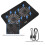 2Pièces Support Portable Ventilé Noir ABS Métal Pour Usage Durable 11