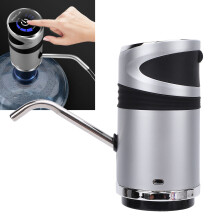 Elektrische Wasserpumpe mit 1200mAh Akku, USB-Aufladung, Silber