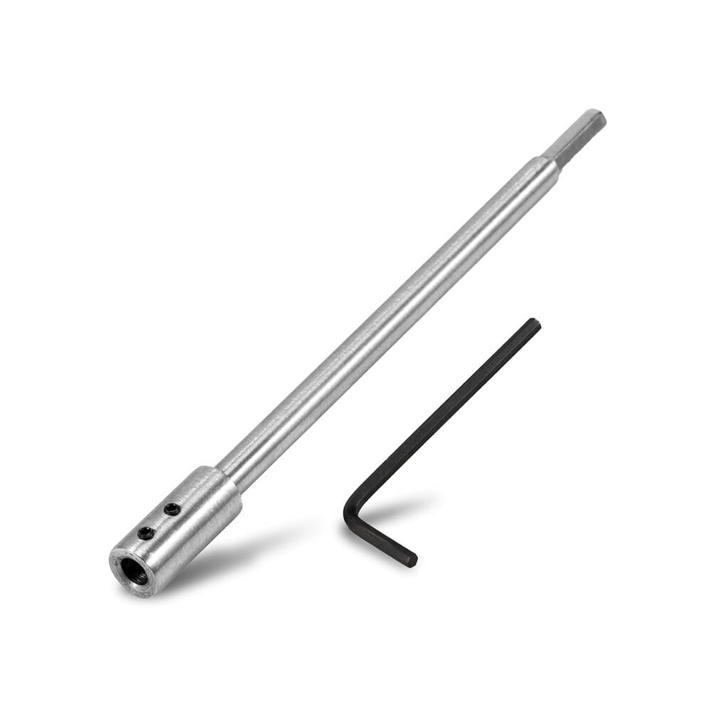 Forstner Bit Extension For 3/8Inch Round Shank, High-Carbon Steel Wood Spade Drill Bit Extender 1Pcs 4713913837392