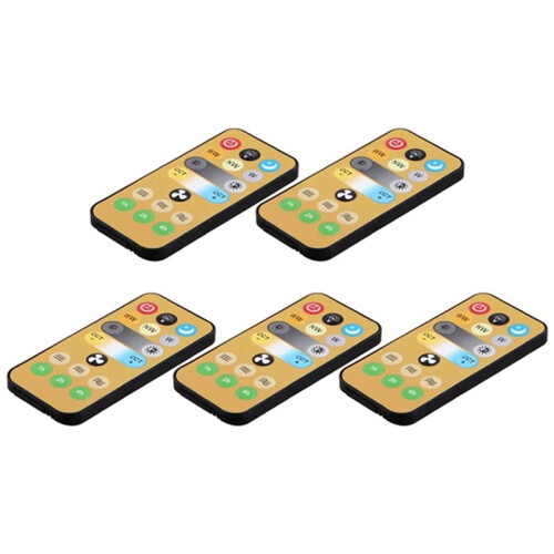 10pcs Wireless Switches, 3-Speed Timing Remote Control, for E27 Ceiling Fan Light, 1-4h Timing Remote Control 2
