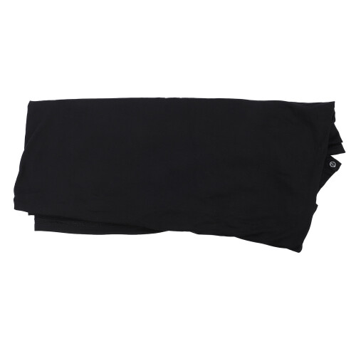 Cubre lactancia de algodón negro 28.74x66.93in 2