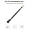3PIN PC Fan Speed Reduce Noise Extension Resistor Cable Wire CPU 3 Pin Connector for Computer CPU Fan 2