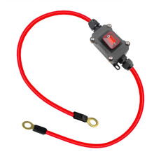 DC12V Inline Wire  DC12-24V DPST Dual Side Wiring  25A IP65 with /Off Quick Connect/Disconnect