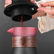 Conjunto de Café de Despejo com Pote de Compartilhamento de Gotas de Vidro com Alto Teor de Boro e Silicone, Kit de Preparo Manual de Café para Pote