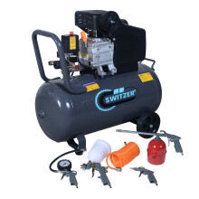 SwitZer 2.5HP Air Compressor 50L AC004 with Kits