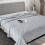 Living And Home 150x100cm Soft Warm Plush Fuzzy Throw Blanket, Grey 1