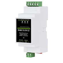 Convertisseur Industriel Isolé RS485 Vers ETH (C) RJ45, Montage Mural/sur Rail pour Modbus, pour une Communication de Données Fiable