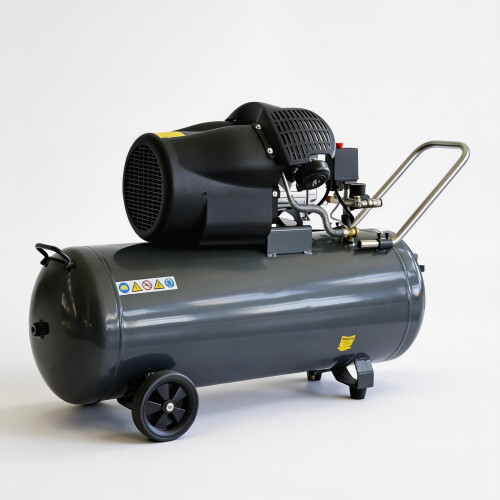 Switzer SwitZer Air Compressor 3HP Twin 100L AC007 Grey 2