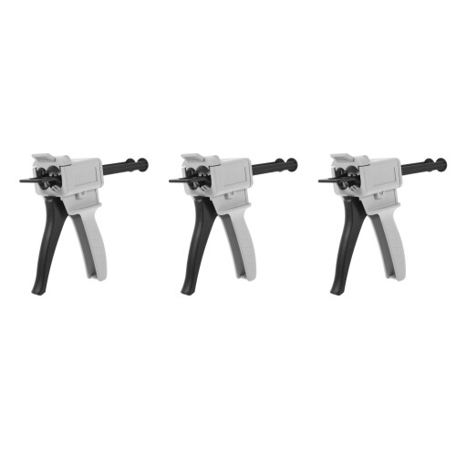 3Pièces Distributeur Epoxy Manuel Mélange Facile Plastique Assorti 2