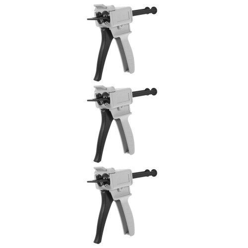 3Pièces Distributeur Epoxy Manuel Mélange Facile Plastique Assorti 1