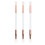 24Pièces Brosses Yeux Double Tête Silicone Pour 1