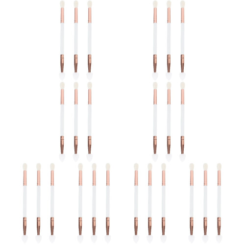 24Pièces Brosses Yeux Double Tête Silicone Pour 2