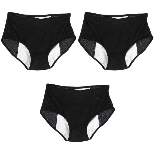 3Pièces Slip Menstruel Pour Trois Couches Anti- 2