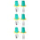 3Ensembles Couverts Bébé Vert Silicone Acier Inoxidable Sécurisés 9