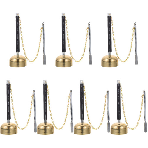 7Pièces Instrument Souple Temple Argenté Pour 1