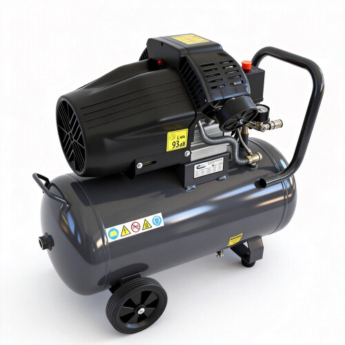 Switzer SwitZer Air Compressor 3HP Twin 50L SZ-AC-006 Grey 2