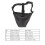Breathable Adjustable PVC Nylon Mesh Dog Muzzle for Biting Chewing S 2