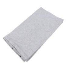 Cubrepecho de lactancia 28.74x66.93 pulgadas de algodón gris ajustable
