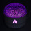 Flame 280 ml Diffusor, 7-Farben-LED-Licht, Schwarz 10