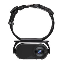 Katze Kamera Halsband 8GB 1080P Video 6,4cm Weiß/Schwarz Tragbar Drahtlos Geschenk