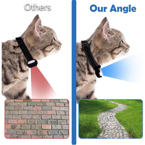 Collier caméra pour chat 8 Go 6,4 x 3,1 x 2,1 cm Blanc/Noir 2