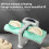 Macchina per dumpling a due dimensioni 1300 mAh Bianco/Verde 10