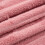 Living And Home 230x200cm Reversible Fluffy Striped Throw Blanket, Pink 4