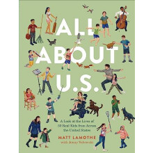 All About U.S. by Jenny Volvovski Hardcover Book